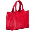 Handtasche Dollaro Book Tote Rot, Farbe: rot/weinrot, Marke: Hausfelder Manufaktur, EAN: 4065646025363, Abmessungen in cm: 26x19x11, Bild 2 von 7