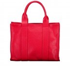 Handtasche Dollaro Book Tote Rot, Farbe: rot/weinrot, Marke: Hausfelder Manufaktur, EAN: 4065646025363, Abmessungen in cm: 26x19x11, Bild 3 von 7