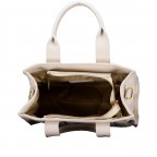 Handtasche Dollaro Book Tote Beige, Farbe: beige, Marke: Hausfelder Manufaktur, EAN: 4065646025370, Abmessungen in cm: 26x19x11, Bild 7 von 7