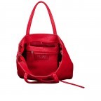 Handtasche Dollaro Hellrot, Farbe: rot/weinrot, Marke: Hausfelder Manufaktur, EAN: 4065646025394, Abmessungen in cm: 23.5x23x8, Bild 7 von 7