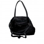 Handtasche Dollaro Schwarz, Farbe: schwarz, Marke: Hausfelder Manufaktur, EAN: 4065646025400, Abmessungen in cm: 23.5x23x8, Bild 7 von 7