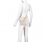 Umhängetasche Dollaro Beige, Farbe: beige, Marke: Hausfelder Manufaktur, EAN: 4065646025424, Abmessungen in cm: 35x25x1, Bild 5 von 8