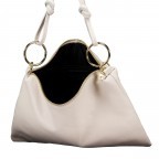 Umhängetasche Dollaro Beige, Farbe: beige, Marke: Hausfelder Manufaktur, EAN: 4065646025424, Abmessungen in cm: 35x25x1, Bild 8 von 8