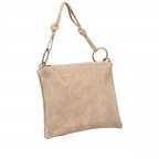 Umhängetasche Velours Beige, Farbe: beige, Marke: Hausfelder Manufaktur, EAN: 4065646025448, Abmessungen in cm: 35x26x1.5, Bild 2 von 9