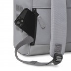 Rucksack Adventurer Medium Poitiers mit zwei auswechselbaren Vortaschen Grau, Farbe: grau, Marke: Cabaia, EAN: 3667022008710, Abmessungen in cm: 27x41x16, Bild 10 von 10