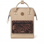 Rucksack Adventurer Medium Luxor mit zwei auswechselbaren Vortaschen Natur, Farbe: cognac, Marke: Cabaia, EAN: 3667022007461, Abmessungen in cm: 27x41x16, Bild 2 von 10