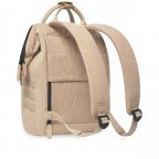 Rucksack Adventurer Medium Luxor mit zwei auswechselbaren Vortaschen Natur, Farbe: cognac, Marke: Cabaia, EAN: 3667022007461, Abmessungen in cm: 27x41x16, Bild 6 von 10