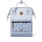 Rucksack Adventurer Medium Paros mit zwei auswechselbaren Vortaschen Hellblau, Farbe: blau/petrol, Marke: Cabaia, EAN: 3667022008093, Abmessungen in cm: 27x41x16, Bild 2 von 10