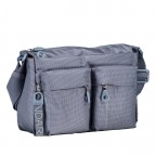 Umhängetasche MD20 QMTX5 Iron, Farbe: blau/petrol, Marke: Mandarina Duck, EAN: 8032803865175, Abmessungen in cm: 28x19x11, Bild 2 von 6