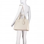 Handtasche Adria Beige, Farbe: beige, Marke: Abro, EAN: 4067278663784, Abmessungen in cm: 42x29x17, Bild 5 von 7
