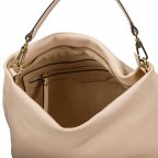 Beuteltasche Dalia Hobo Kaia Natural, Farbe: beige, Marke: Abro, EAN: 4067278659626, Abmessungen in cm: 37x32x14, Bild 7 von 7