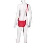 Umhängetasche Adria Lulu Red, Farbe: rot/weinrot, Marke: Abro, EAN: 4067278667331, Abmessungen in cm: 22x18.5x7, Bild 5 von 6