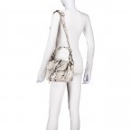 Umhängetasche Dalia Star Saddle Beige, Farbe: beige, Marke: Abro, EAN: 4067278658629, Abmessungen in cm: 26x22x10, Bild 6 von 8