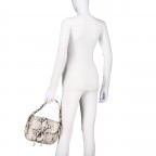 Umhängetasche Dalia Star Saddle Beige, Farbe: beige, Marke: Abro, EAN: 4067278658629, Abmessungen in cm: 26x22x10, Bild 4 von 8