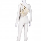 Umhängetasche Dalia Star Saddle Beige, Farbe: beige, Marke: Abro, EAN: 4067278658520, Abmessungen in cm: 26x22x10, Bild 5 von 8