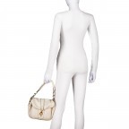 Umhängetasche Dalia Star Saddle Beige, Farbe: beige, Marke: Abro, EAN: 4067278658520, Abmessungen in cm: 26x22x10, Bild 4 von 8