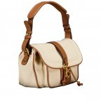 Umhängetasche Olana Cotton Star Saddle Natural Cuoio, Farbe: cognac, Marke: Abro, EAN: 4067278676715, Abmessungen in cm: 26x22x10, Bild 2 von 8
