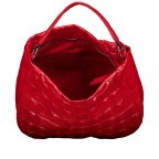 Beuteltasche Maxi Cocco Mia Red, Farbe: rot/weinrot, Marke: Abro, EAN: 4067278675510, Abmessungen in cm: 40x36.5x10, Bild 8 von 8