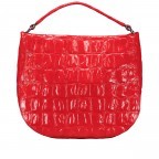 Beuteltasche Maxi Cocco Mia Red, Farbe: rot/weinrot, Marke: Abro, EAN: 4067278675510, Abmessungen in cm: 40x36.5x10, Bild 3 von 8