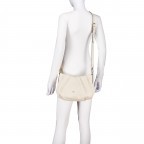 Beuteltasche Piuma Lucido Daya Beige, Farbe: beige, Marke: Abro, EAN: 4067278656229, Abmessungen in cm: 32x21x10, Bild 6 von 7