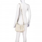 Beuteltasche Piuma Lucido Daya Beige, Farbe: beige, Marke: Abro, EAN: 4067278656229, Abmessungen in cm: 32x21x10, Bild 5 von 7