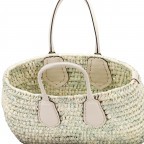 Korbtasche Palimito-Dalia Lola Beige, Farbe: beige, Marke: Abro, EAN: 4067278674414, Abmessungen in cm: 40x28.5x14, Bild 5 von 5