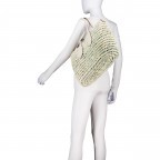 Korbtasche Palimito-Dalia Lola Beige, Farbe: beige, Marke: Abro, EAN: 4067278674414, Abmessungen in cm: 40x28.5x14, Bild 4 von 5