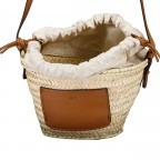 Korbtasche Palma-Dalia Gemma Cuoio, Farbe: cognac, Marke: Abro, EAN: 4067278678009, Abmessungen in cm: 30x17x9, Bild 6 von 6