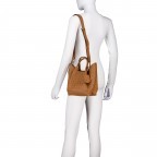 Handtasche Epson Essential Small Cuoio, Farbe: cognac, Marke: Abro, EAN: 4067278654300, Abmessungen in cm: 24x24x16, Bild 6 von 8