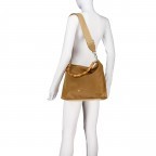 Beuteltasche Rosa Cognac, Farbe: cognac, Marke: Abro, EAN: 4067278683454, Abmessungen in cm: 32x27x11, Bild 5 von 7