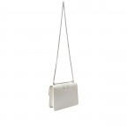 Umhängetasche Roros Glossy White, Farbe: weiß, Marke: Seidenfelt, EAN: 4262455840662, Abmessungen in cm: 21x16.5x6.5, Bild 8 von 8