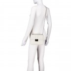 Umhängetasche Roros Glossy White, Farbe: weiß, Marke: Seidenfelt, EAN: 4262455840662, Abmessungen in cm: 21x16.5x6.5, Bild 5 von 8