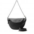 Umhängetasche Big Skien Glossy Black, Farbe: schwarz, Marke: Seidenfelt, EAN: 4262455841294, Abmessungen in cm: 28x17x9, Bild 8 von 10