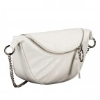 Umhängetasche Big Skien Glossy White, Farbe: weiß, Marke: Seidenfelt, EAN: 4262455841317, Abmessungen in cm: 28x17x9, Bild 2 von 10