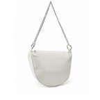 Umhängetasche Big Skien Glossy White, Farbe: weiß, Marke: Seidenfelt, EAN: 4262455841317, Abmessungen in cm: 28x17x9, Bild 3 von 10