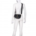 Umhängetasche Loviisa Shoulderbag Black, Farbe: schwarz, Marke: Seidenfelt, EAN: 4262455841751, Abmessungen in cm: 23x12x5, Bild 5 von 8