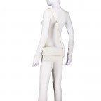 Umhängetasche Vejen Crossbag Glossy White, Farbe: weiß, Marke: Seidenfelt, EAN: 4262455842734, Abmessungen in cm: 23x18x3, Bild 4 von 8