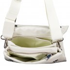 Umhängetasche Vejen Crossbag Glossy White, Farbe: weiß, Marke: Seidenfelt, EAN: 4262455842734, Abmessungen in cm: 23x18x3, Bild 6 von 8