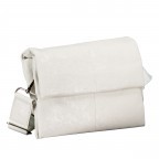 Umhängetasche Vejen Crossbag Glossy White, Farbe: weiß, Marke: Seidenfelt, EAN: 4262455842734, Abmessungen in cm: 23x18x3, Bild 2 von 8