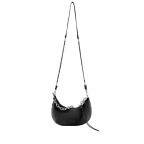Umhängetasche Vejen Halfmoon Pochette Glossy Black, Farbe: schwarz, Marke: Seidenfelt, EAN: 4262455842758, Abmessungen in cm: 26.5x16x0, Bild 8 von 9