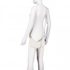 Umhängetasche Vejen Halfmoon Pochette Glossy White, Farbe: weiß, Marke: Seidenfelt, EAN: 4262455842765, Abmessungen in cm: 26.5x16x0, Bild 6 von 9
