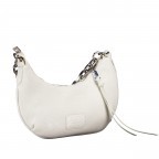 Umhängetasche Vejen Halfmoon Pochette Glossy White, Farbe: weiß, Marke: Seidenfelt, EAN: 4262455842765, Abmessungen in cm: 26.5x16x0, Bild 2 von 9