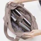 Shopper Puffer Tote Bag Monochrome Oyster, Farbe: taupe/khaki, Marke: Got Bag, EAN: 4260483885242, Abmessungen in cm: 51x34x14, Bild 8 von 8