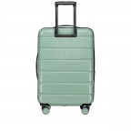 Koffer FLA13 erweiterbar Größe M Light Green, Farbe: grün/oliv, Marke: Flanigan, EAN: 4066727003560, Abmessungen in cm: 44.5x66x28, Bild 5 von 9