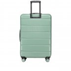 Koffer FLA13 Größe L Light Green, Farbe: grün/oliv, Marke: Flanigan, EAN: 4066727003577, Abmessungen in cm: 51x76x31, Bild 5 von 8