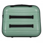 Kosmetikkoffer FLA13 mit Smart Sleeve Light Green, Farbe: grün/oliv, Marke: Flanigan, EAN: 4066727003584, Abmessungen in cm: 36x29x19, Bild 3 von 7
