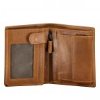 Geldbörse Oil pull up mit RFID-Schutz Cognac, Farbe: cognac, Marke: Hausfelder Manufaktur, EAN: 4065646024151, Abmessungen in cm: 9.7x12.2x2.7, Bild 4 von 6