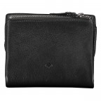 Geldbörse Nappa mit RFID-Schutz Black, Farbe: schwarz, Marke: Hausfelder Manufaktur, EAN: 4065646024182, Abmessungen in cm: 11.5x9.2x2.5, Bild 3 von 5