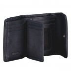 Geldbörse Nappa mit RFID-Schutz Dark Blue, Farbe: blau/petrol, Marke: Hausfelder Manufaktur, EAN: 4065646024199, Abmessungen in cm: 11.5x9.2x2.5, Bild 4 von 5