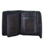 Geldbörse Nappa mit RFID-Schutz Dark Blue, Farbe: blau/petrol, Marke: Hausfelder Manufaktur, EAN: 4065646024199, Abmessungen in cm: 11.5x9.2x2.5, Bild 5 von 5